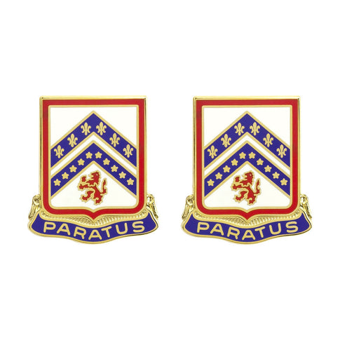 103rd Engineer Battalion Unit Crest (Paratus) - Sold in Pairs