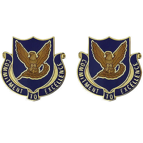 106th Aviation Regiment Unit Crest (Commitment to Excellence) - Sold in Pairs