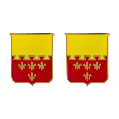106th Cavalry Regiment Unit Crest (No Motto) - Sold in Pairs