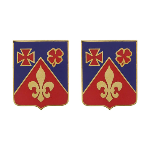 106th Field Artillery Regiment Unit Crest (No Motto) - Sold in Pairs