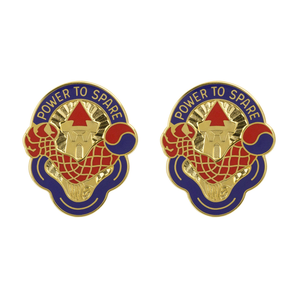 59th Ordnance Brigade Unit Crest (Power to Spare) Army Unit Crests 