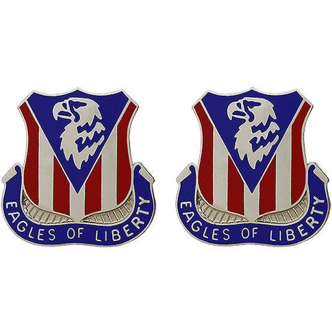 114th Aviation Regiment Unit Crest (Eagles of Liberty) - Sold in Pairs