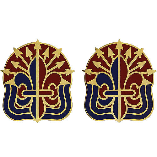 115th Field Artillery Brigade Unit Crest (No Motto) Army Unit Crests 