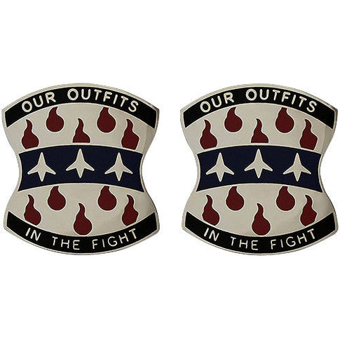 120th Infantry Brigade Unit Crest (Our Outfits in the Fight) - Sold in Pairs