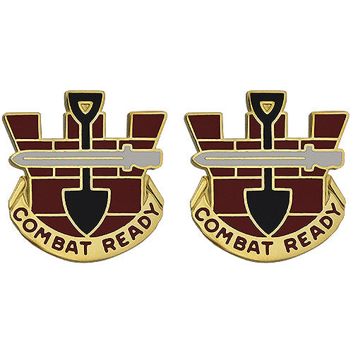 130th Engineer Brigade Unit Crest (Combat Ready) Army Unit Crests 