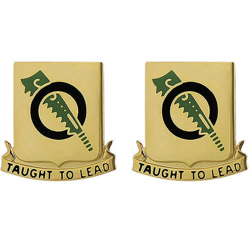 131st Cavalry Regiment Unit Crest (Taught to Lead) - Sold in Pairs