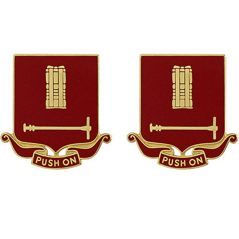 136th Field Artillery Regiment Unit Crest (Push On) - Sold in Pairs