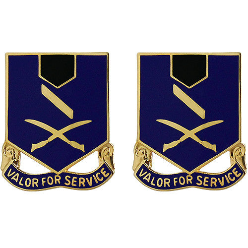 137th Infantry Regiment Unit Crest (Valor for Service) Army Unit Crests 