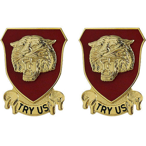 141st Field Artillery Regiment Unit Crest (Try Us) - Sold in Pairs