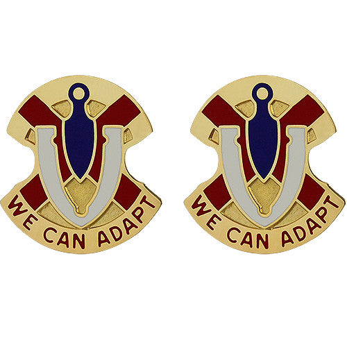 145th Chemical Battalion Unit Crest (We Can Adapt) Army Unit Crests 