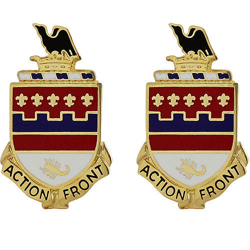 HM BRITISH ARMY エンブレム プレート 146th Field Artillery Regiment Unit Crest – USAMM