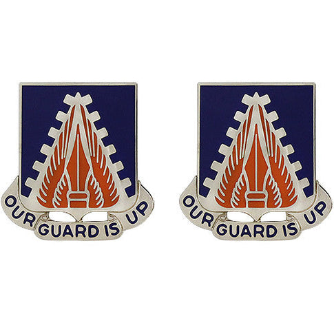150th Aviation Regiment Unit Crest (Our Guard is Up) - Sold in Pairs