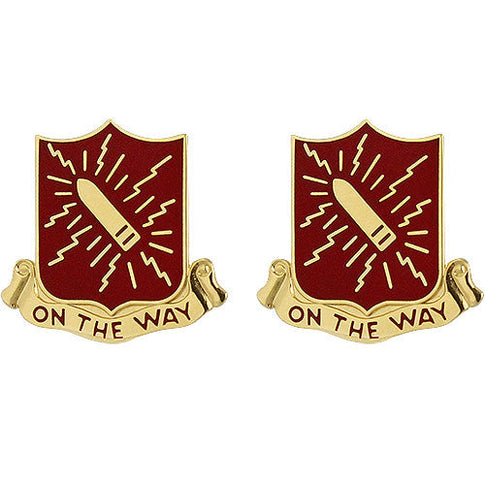 152nd Field Artillery Regiment Unit Crest (On the Way) - Sold in Pairs