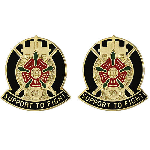 155th Support Battalion Unit Crest (Support to Fight) Army Unit Crests 