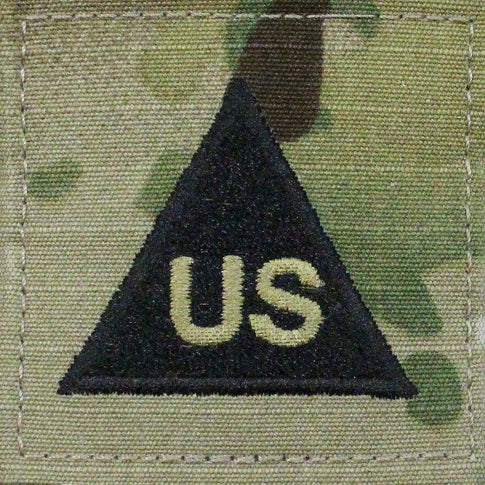 US Civilian in the Field 2 x 2 Blouse Patch - Scorpion/OCP
