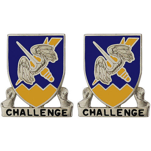 158th Aviation Regiment Unit Crest (Challenge) - Sold in Pairs