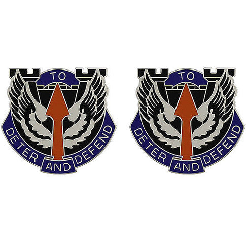 166th Aviation Brigade Unit Crest (To Deter and Defend) - Sold in Pairs