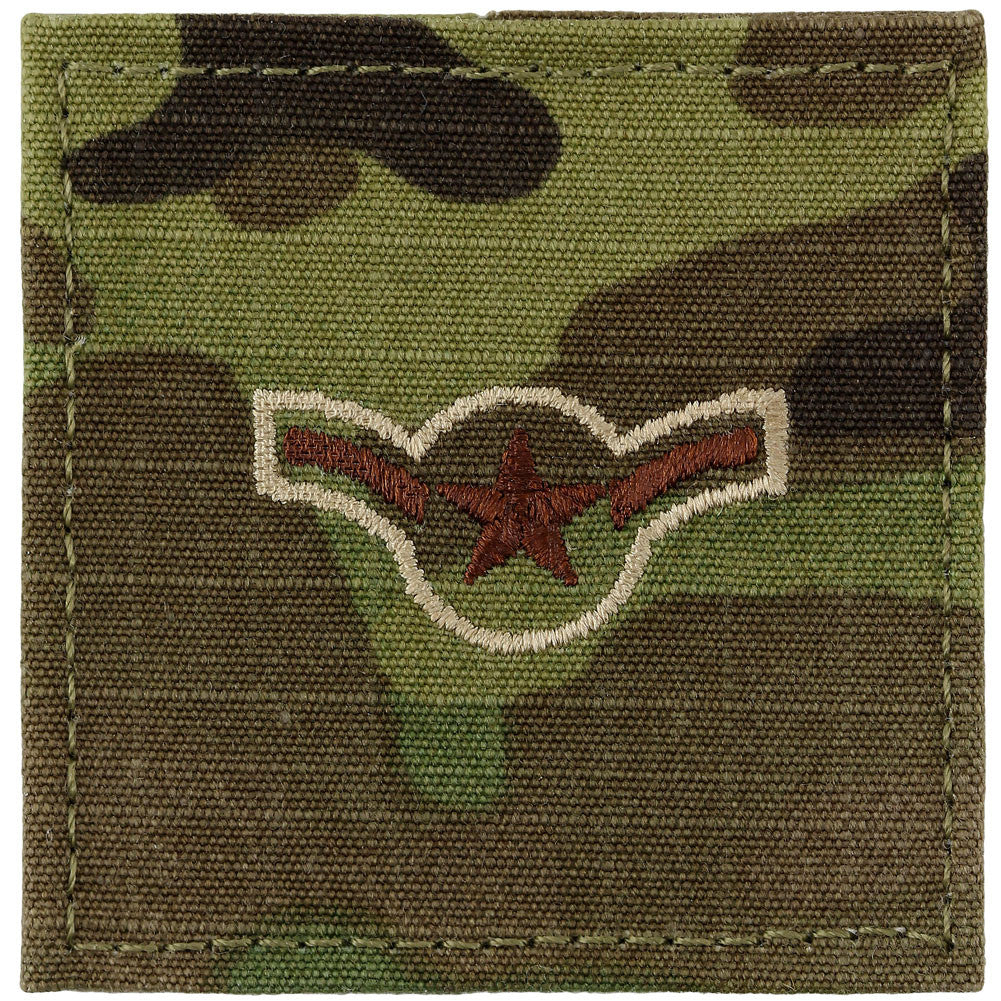 USAF 2 x 3 Inch OD Green Hook and Loop Patch