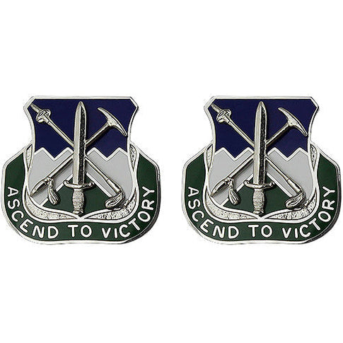 172nd Infantry Regiment Unit Crest (Ascend to Victory) - Sold in Pairs
