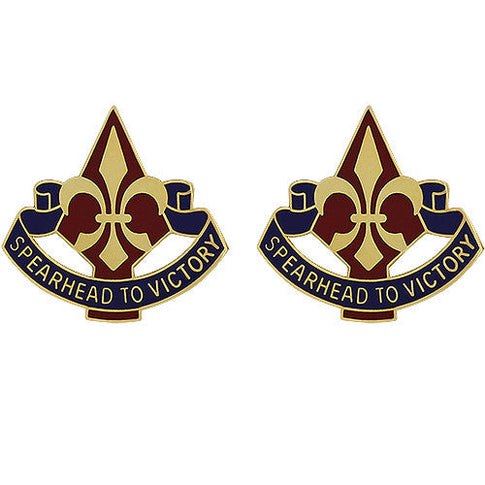 177th Armored Brigade Unit Crest (Spearhead to Victory) - Sold in Pairs