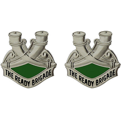 187th Infantry Brigade Unit Crest (The Ready Brigade) - Sold in Pairs