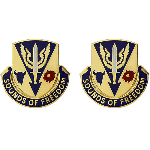 189th Aviation Battalion Unit Crest (Sounds of Freedom) Army Unit Crests 