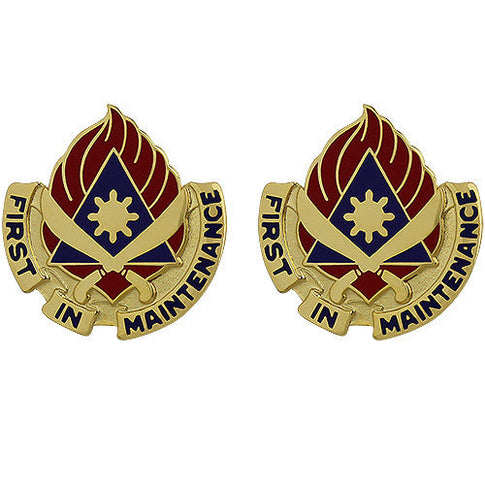 189th Support Battalion Unit Crest (First in Maintenance) - Sold in Pairs