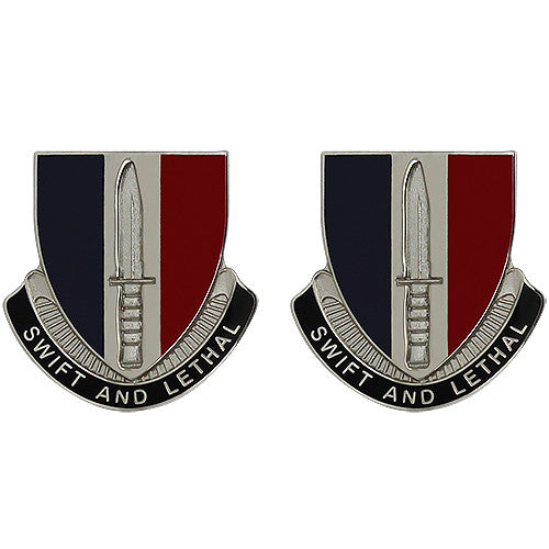 189th Infantry Brigade Unit Crest (Swift and Lethal) Army Unit Crests 