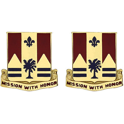 190th Field Artillery Regiment Unit Crest (Mission with Honor) Army Unit Crests 
