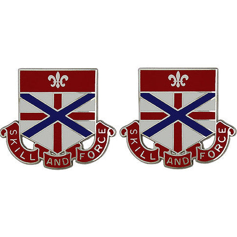 192nd Military Police Battalion Unit Crest (Skill and Force) - Sold in Pairs