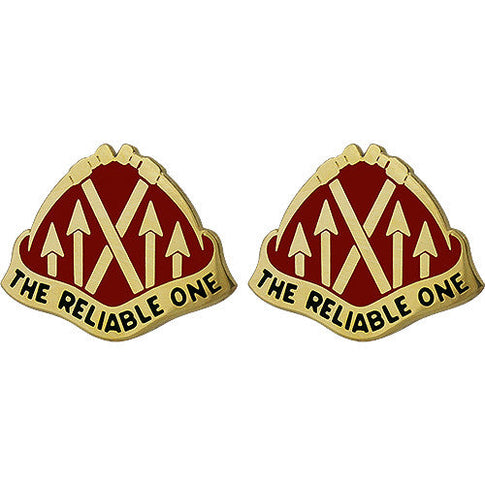 192nd Ordnance Battalion Unit Crest (The Reliable One) - Sold in Pairs