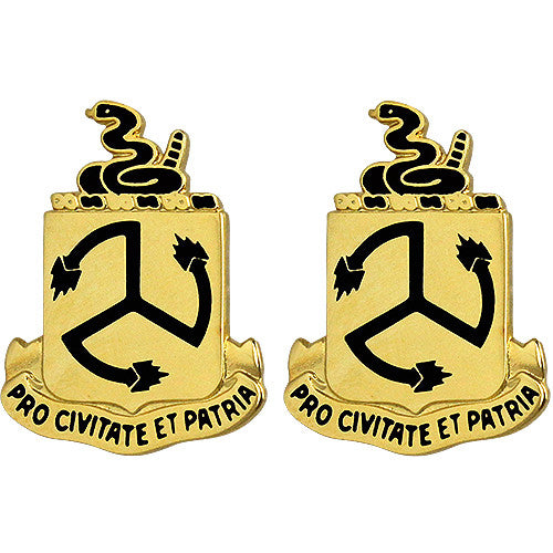 200th Infantry Regiment Unit Crest (Pro Civitate Et Patria) Army Unit Crests 