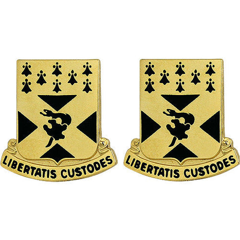 201st Engineer Battalion Unit Crest (Libertatis Custodes) - Sold in Pairs