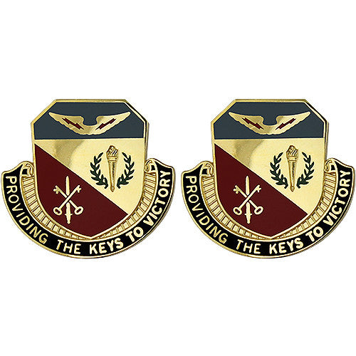 201st Support Group Unit Crest (Providing the Keys to Victory) Army Unit Crests 