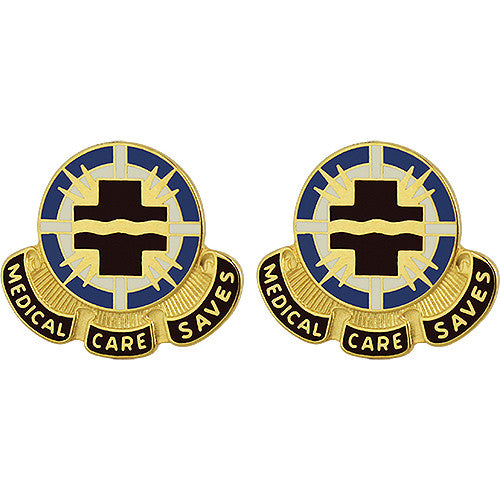202nd Medical Group Unit Crest (Medical Care Saves) Army Unit Crests 