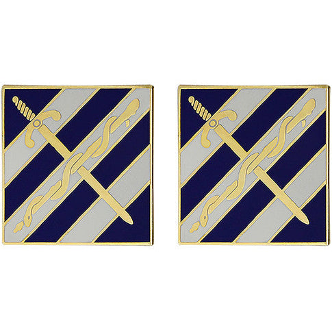 203rd Support Battalion Unit Crest (No Motto) - Sold in Pairs