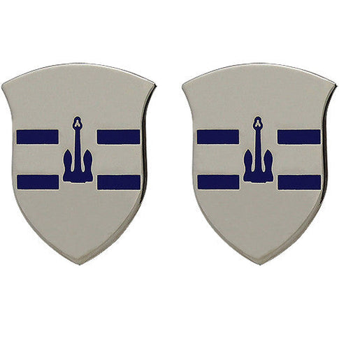 207th Regiment Unit Crest (No Motto) - Sold in Pairs