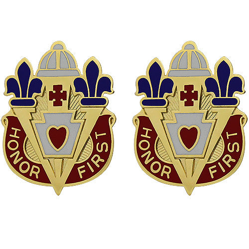 213th Support Group Unit Crest (Honor First) Army Unit Crests 