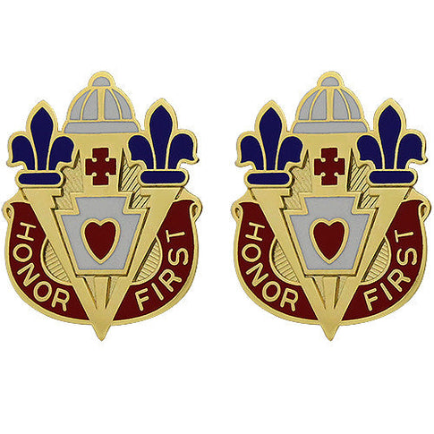 213th Support Group Unit Crest (Honor First) - Sold in Pairs