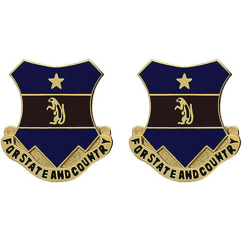 216th ADA (Air Defense Artillery) Regiment Unit Crest (For State and Country) - Sold in Pairs