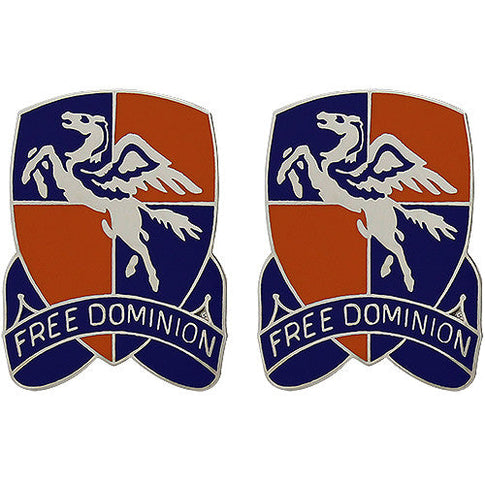224th Aviation Regiment Unit Crest (Free Dominion) - Sold in Pairs