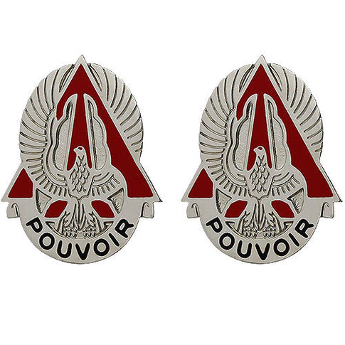 227th Aviation Regiment Unit Crest (Pouvoir) - Sold in Pairs