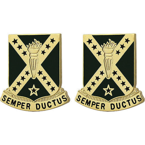 238th Regiment Unit Crest (Semper Ductus) - Sold in Pairs