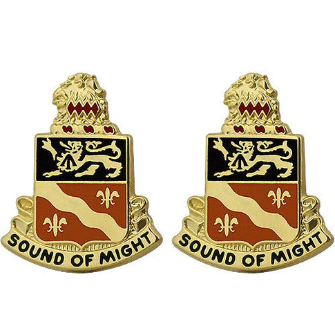 250th Signal Battalion Unit Crest (Sound of Might) - Sold in Pairs