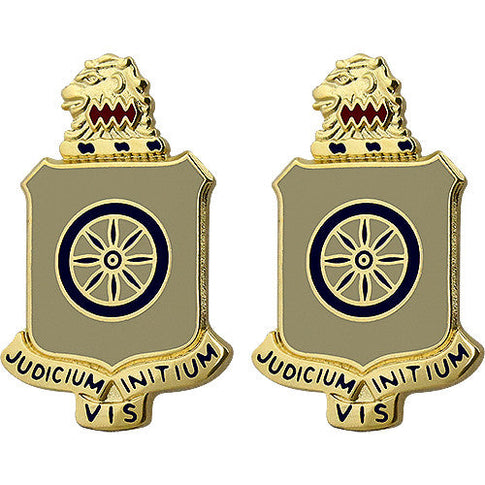 250th Support Battalion Unit Crest (Judicium Initium Vis) - Sold in Pairs