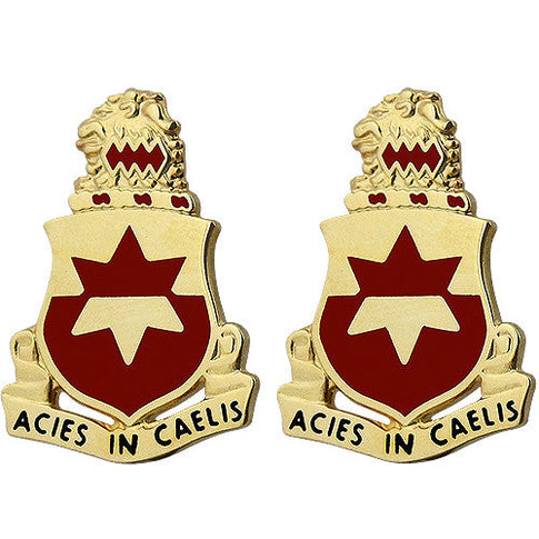 254th Regiment Unit Crest (Acies in Caelis) - Sold in Pairs