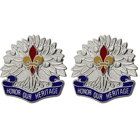 256th Infantry Brigade Unit Crest (Honor Our Heritage) - Sold in Pairs