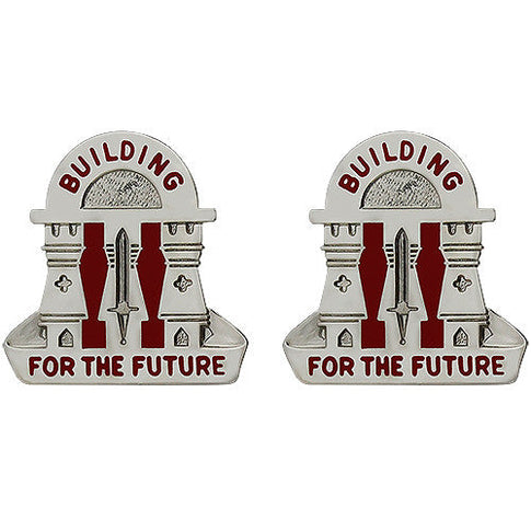 265th Support Group Unit Crest (Building for the Future) - Sold in Pairs