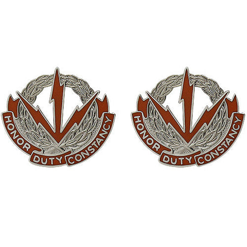 280th Signal Battalion Unit Crest (Honor Duty Constancy) - Sold in Pairs