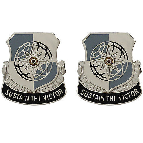 287th Sustainment Brigade Unit Crest (Sustain the Victor) - Sold in Pairs